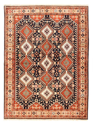 Tapis persan - Nomadic - 198 x 150 cm - rouille
