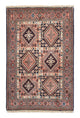 Tapis persan - Nomadic - 147 x 100 cm - rouge clair