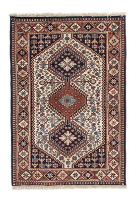 Tapis persan - Nomadic - 147 x 102 cm - beige