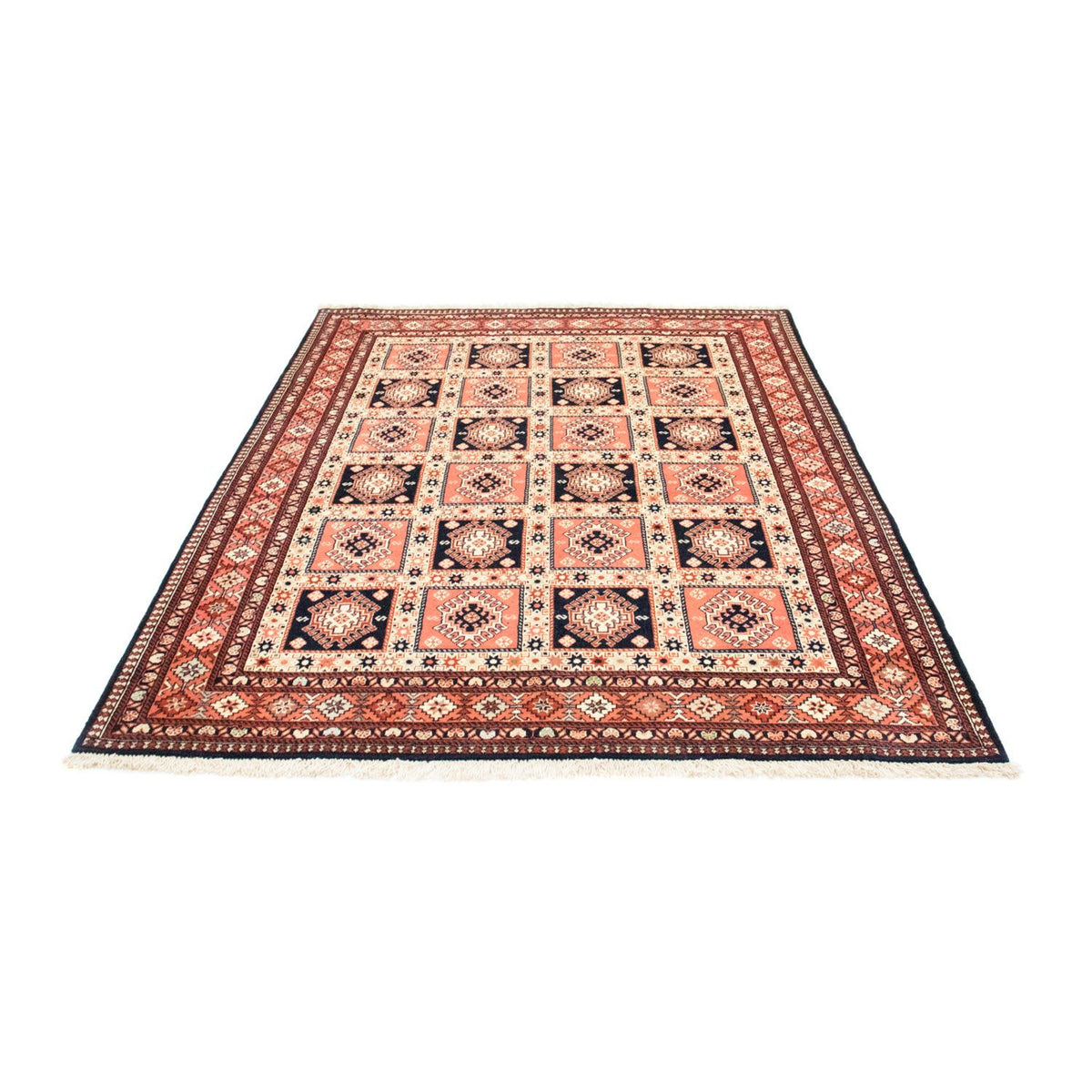Tapis persan - Nomadic - 210 x 153 cm - beige