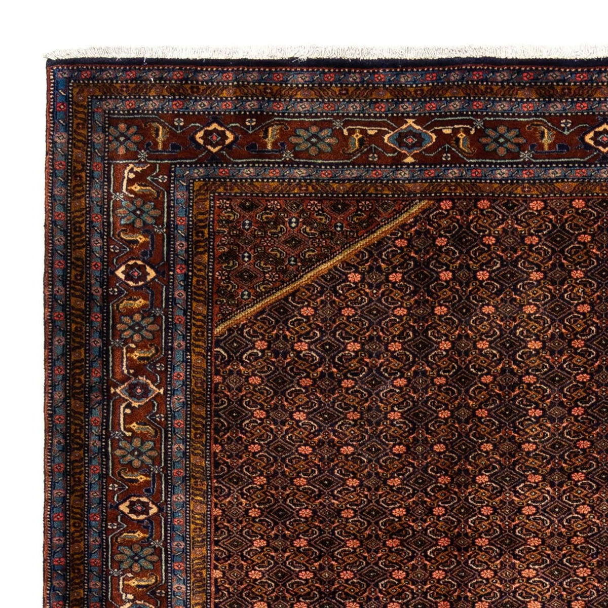 Tapis persan - Nomadic - 273 x 210 cm - marron