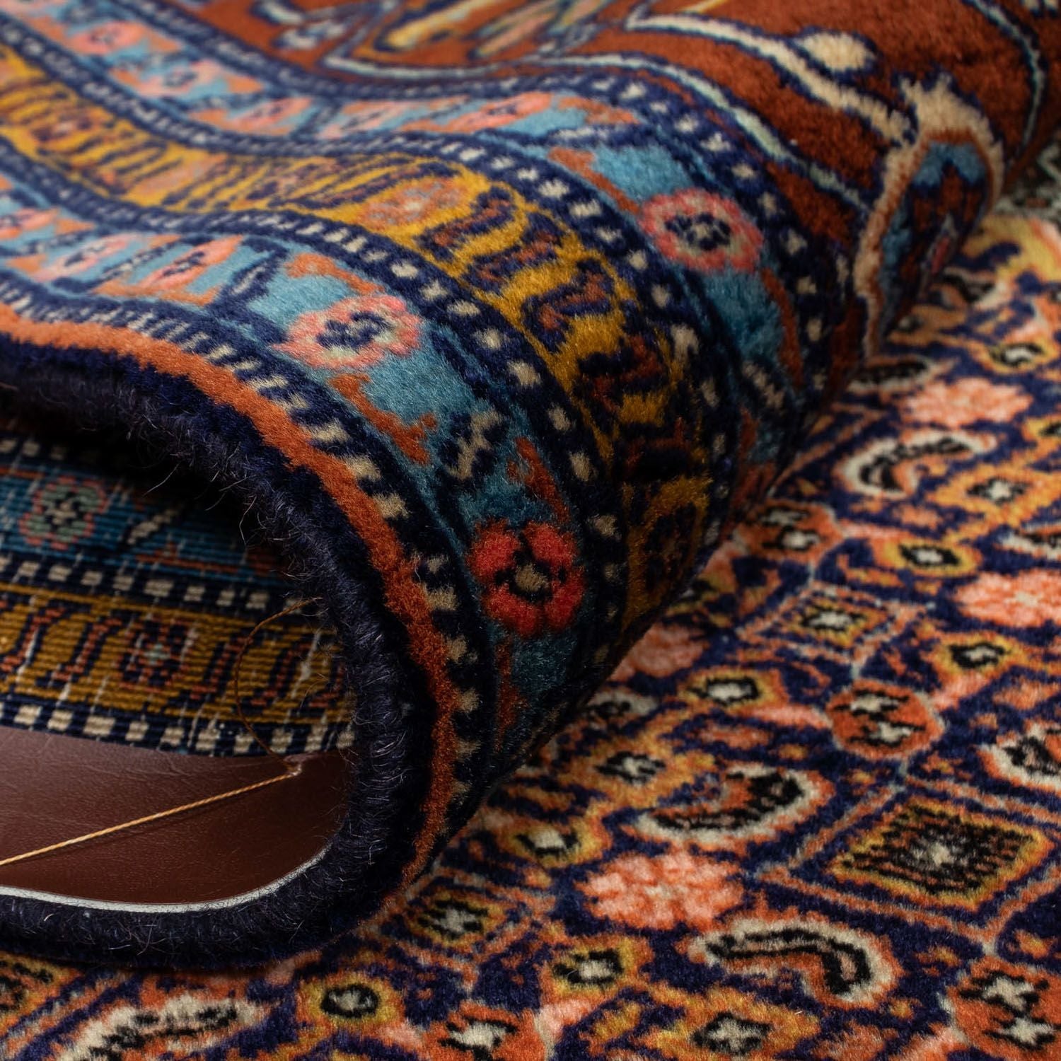 Tapis persan - Nomadic - 273 x 210 cm - marron