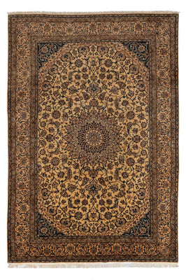 Tapis persan - Nain - Royal - 373 x 246 cm - beige foncé