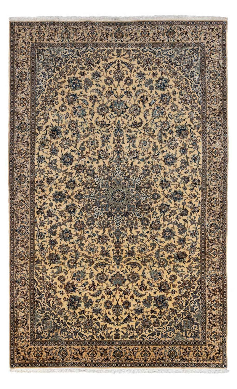 Tapis persan - Nain - Royal - 365 x 243 cm - beige