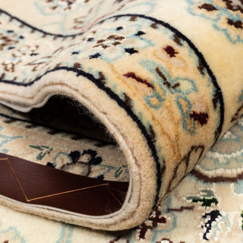 Tapis persan - Nain - Royal - 365 x 243 cm - beige
