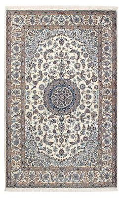 Tapis persan - Nain - Premium - 216 x 134 cm - beige