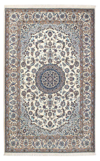 Tapis persan - Nain - Premium - 216 x 134 cm - beige