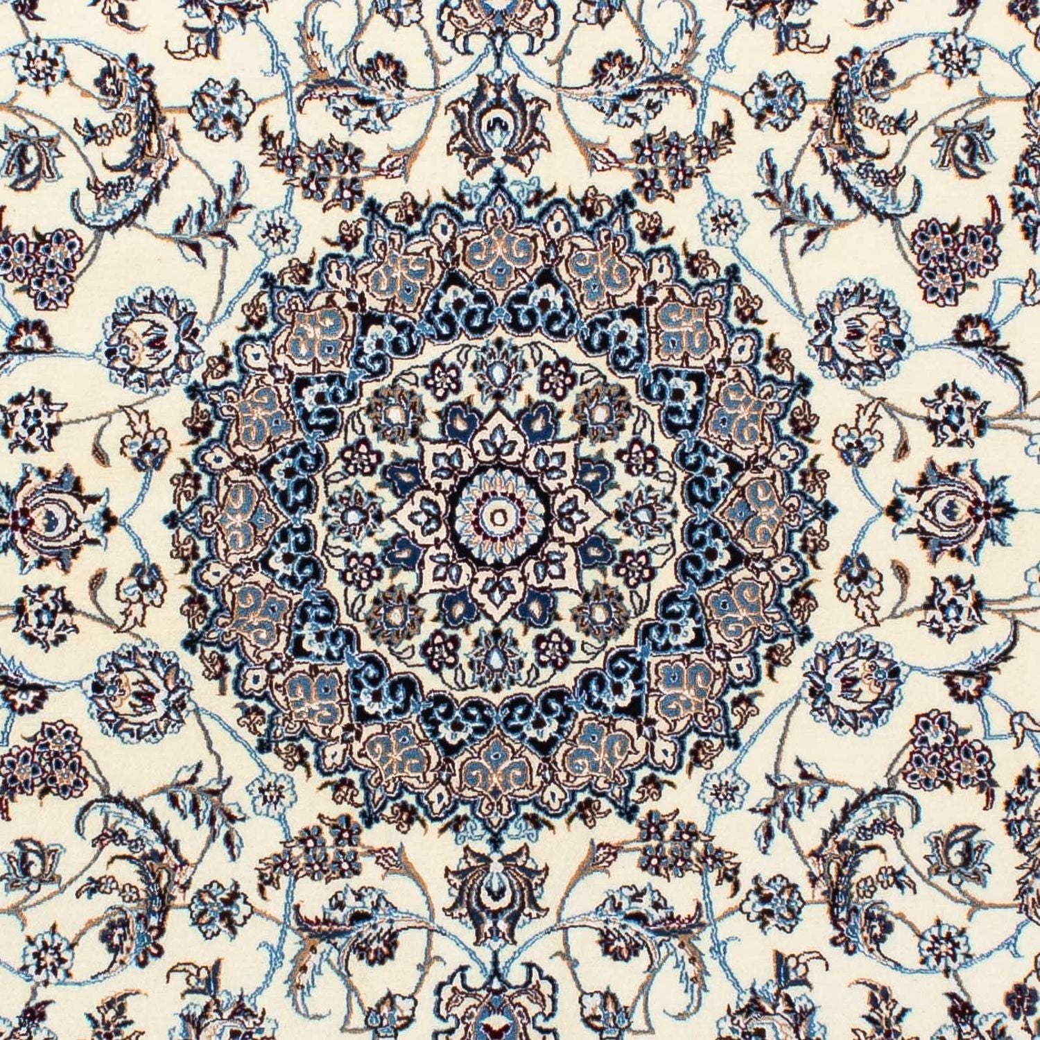 Tapis persan - Nain - Premium - 216 x 134 cm - beige