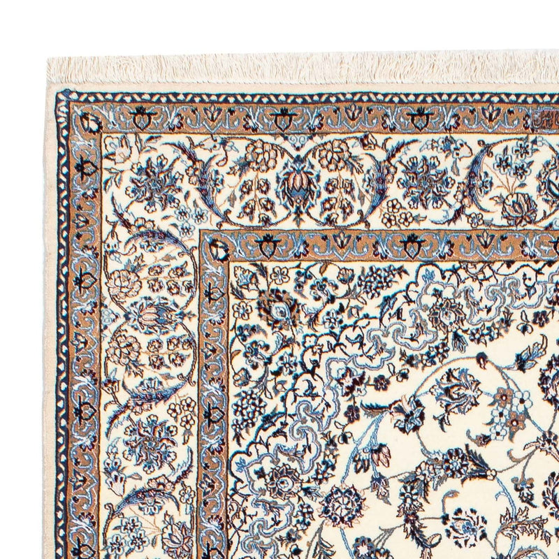 Tapis persan - Nain - Premium - 216 x 134 cm - beige