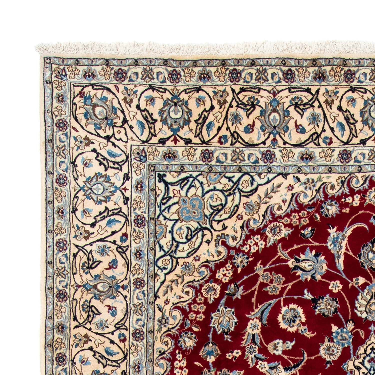 Tapis persan - Nain - Royal - 300 x 198 cm - rouge