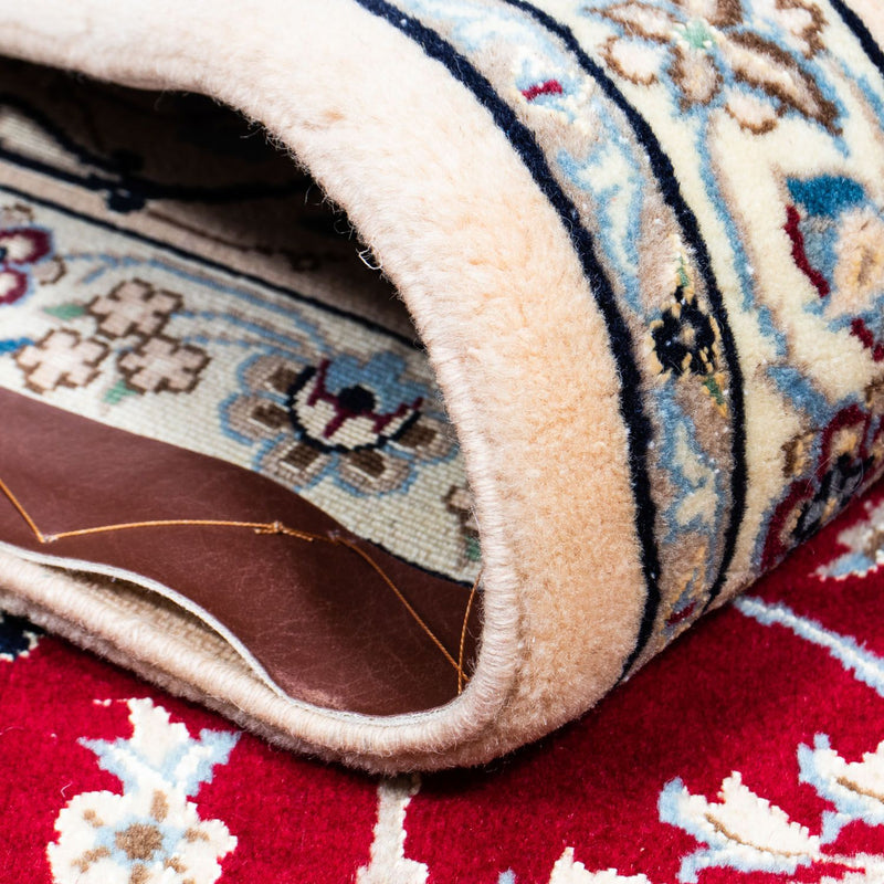 Tapis persan - Nain - Royal - 300 x 198 cm - rouge