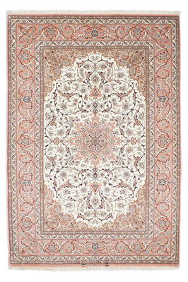 Tapis persan - Isfahan - Premium - 225 x 150 cm - beige