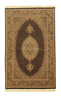 Tapis persan - Tabriz - Royal - 159 x 100 cm - noir
