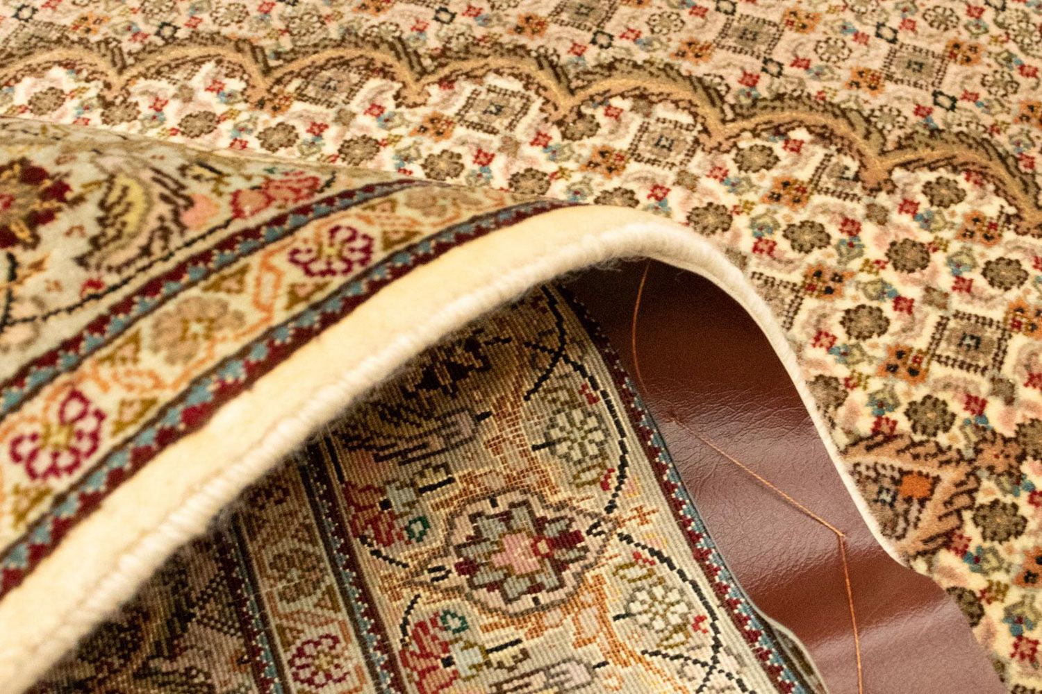 Tapis persan - Tabriz - Royal - 154 x 100 cm - beige