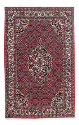 Tapis persan - Bidjar - 233 x 140 cm - rouge foncé