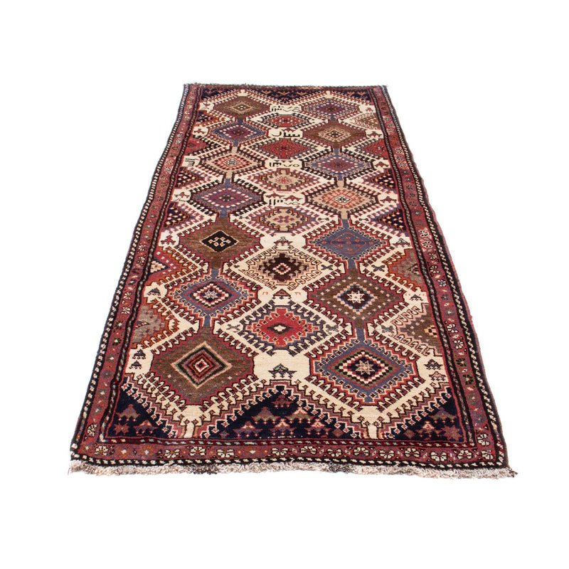 Tapis de couloir Tapis persan - Nomadic - 280 x 96 cm - multicolore