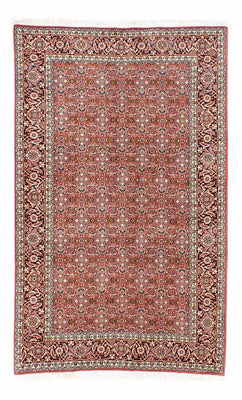 Tapis persan - Bidjar - 215 x 136 cm - rouge clair