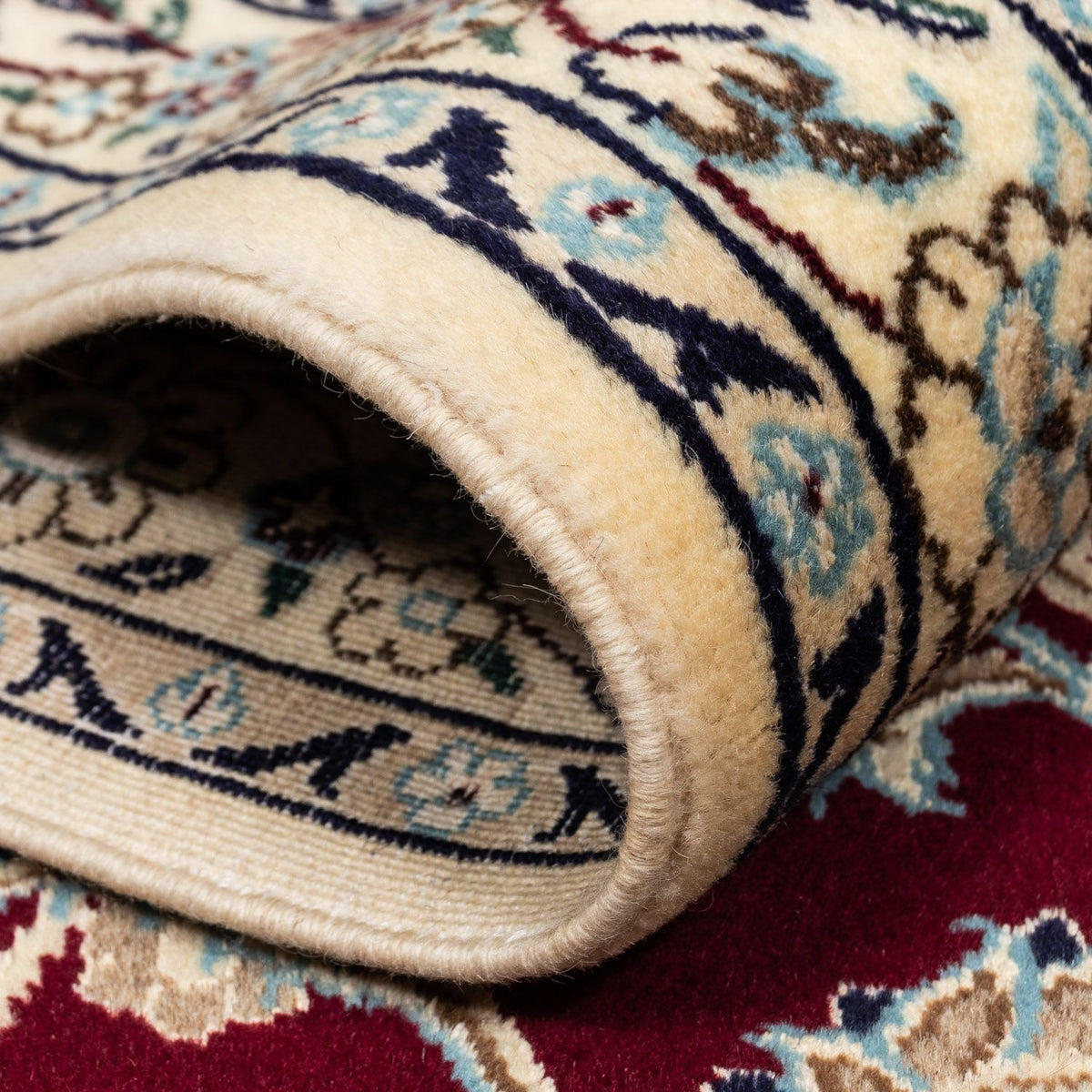 Tapis persan - Nain - Royal - 355 x 248 cm - noir