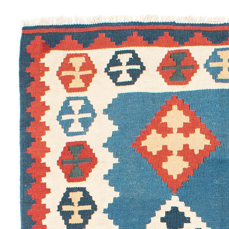 Tapis Kelim - Oriental - 177 x 117 cm - bleu