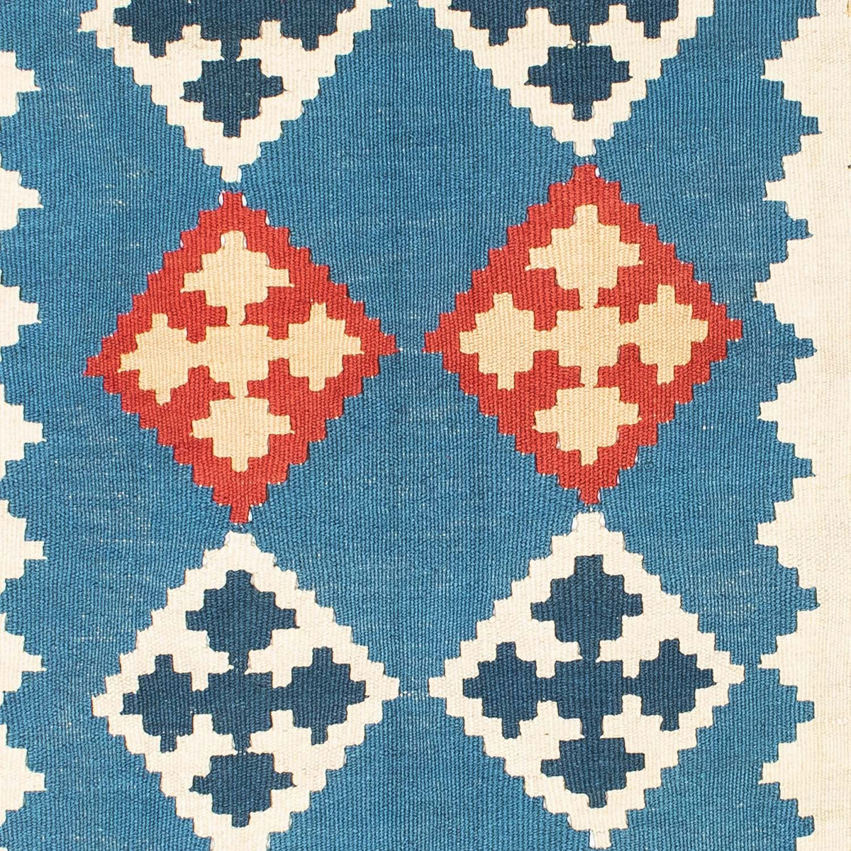 Tapis Kelim - Oriental - 177 x 117 cm - bleu