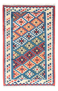 Tapis Kelim - Oriental - 182 x 122 cm - bleu