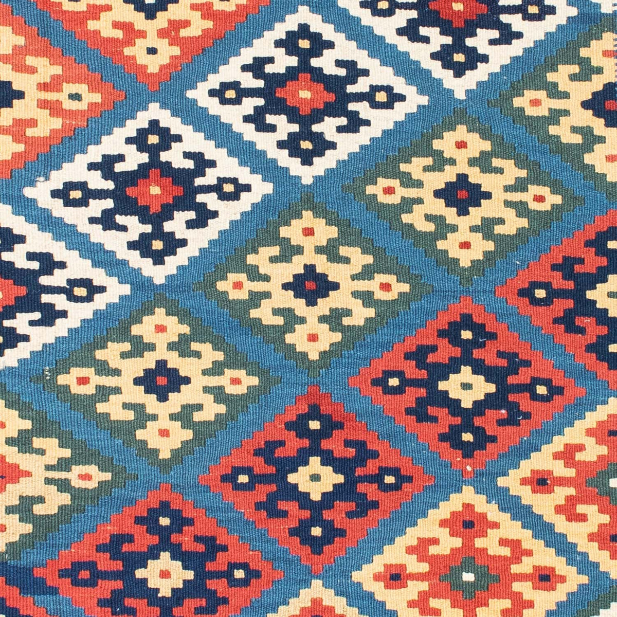 Tapis Kelim - Oriental - 182 x 122 cm - bleu