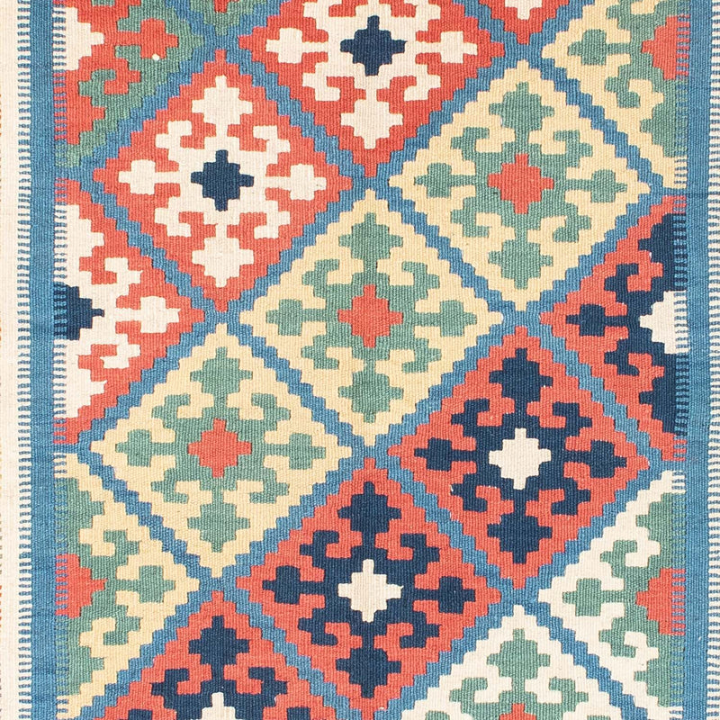 Tapis Kelim - Oriental - 173 x 130 cm - bleu