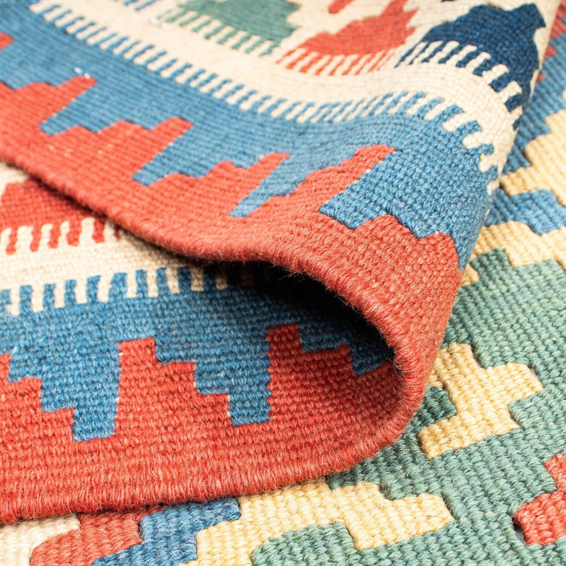 Tapis Kelim - Oriental - 173 x 130 cm - bleu