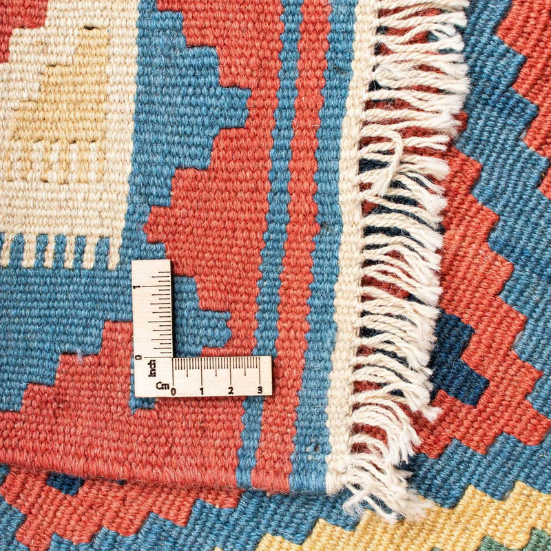 Tapis Kelim - Oriental - 173 x 130 cm - bleu