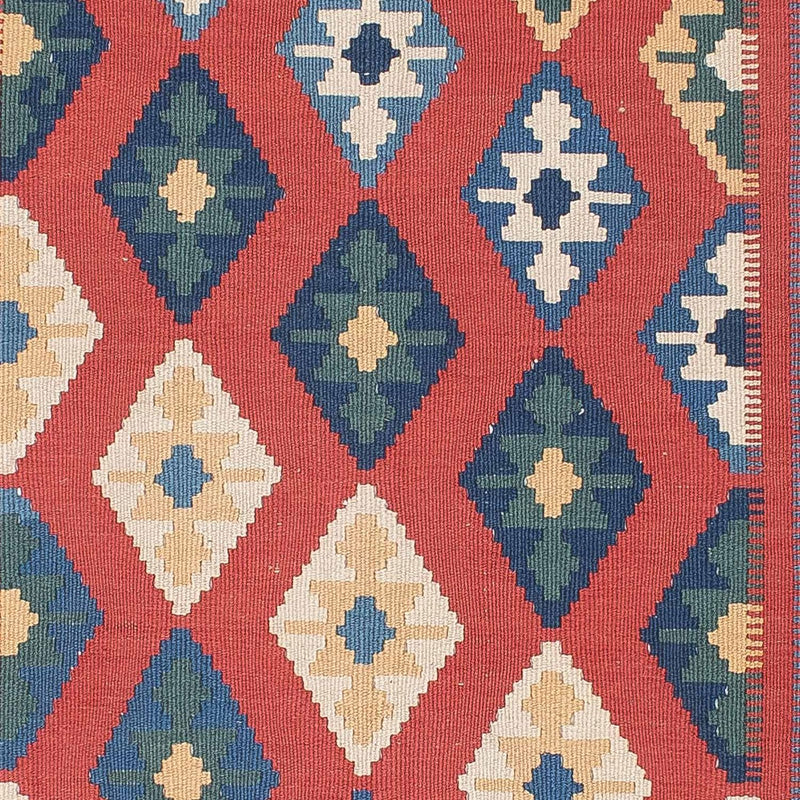 Tapis Kelim - Oriental - 177 x 117 cm - bleu
