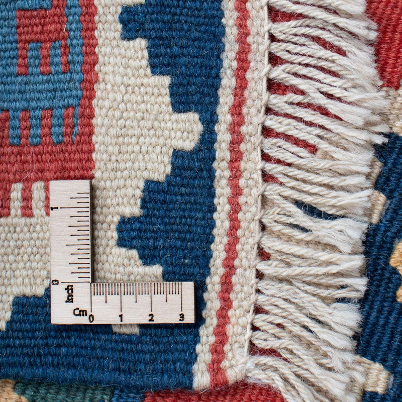 Tapis Kelim - Oriental - 177 x 117 cm - bleu
