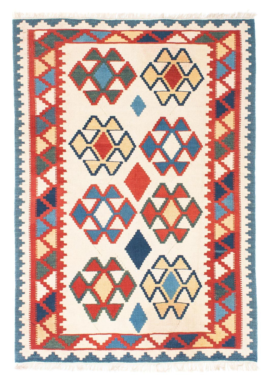 Tapis Kelim - Oriental - 175 x 120 cm - beige