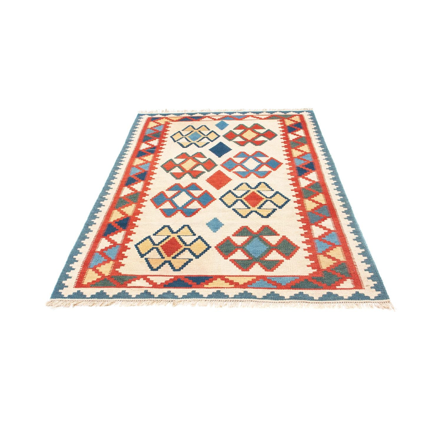 Tapis Kelim - Oriental - 175 x 120 cm - beige
