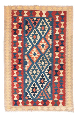 Tapis Kelim - Oriental - 152 x 100 cm - bleu