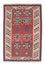 Tapis Kelim - Oriental - 156 x 105 cm - rouge foncé