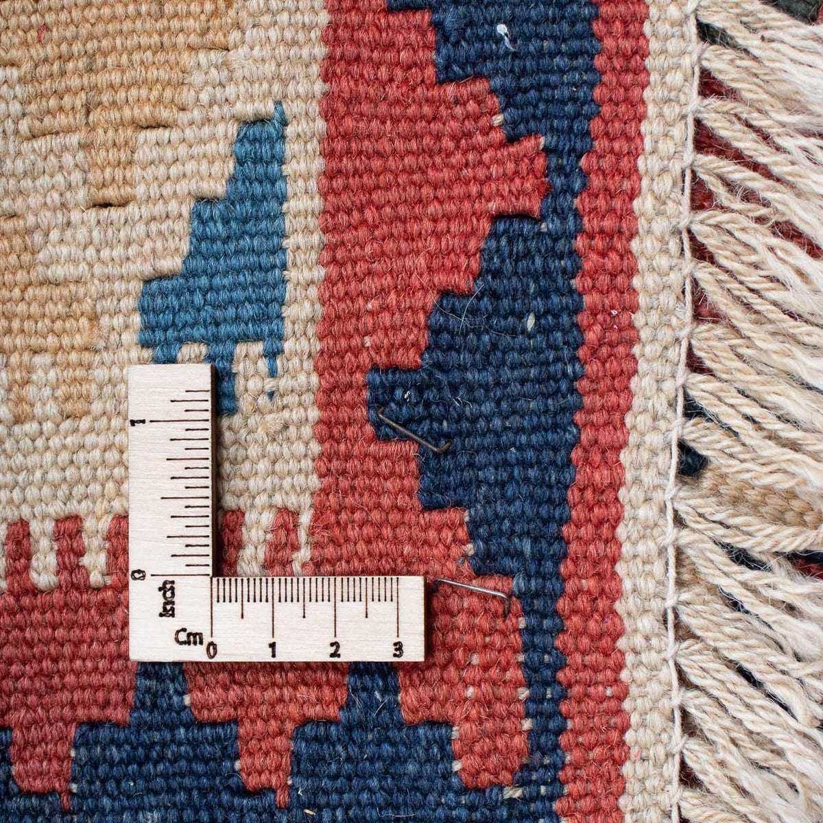 Tapis Kelim - Oriental - 156 x 105 cm - rouge foncé