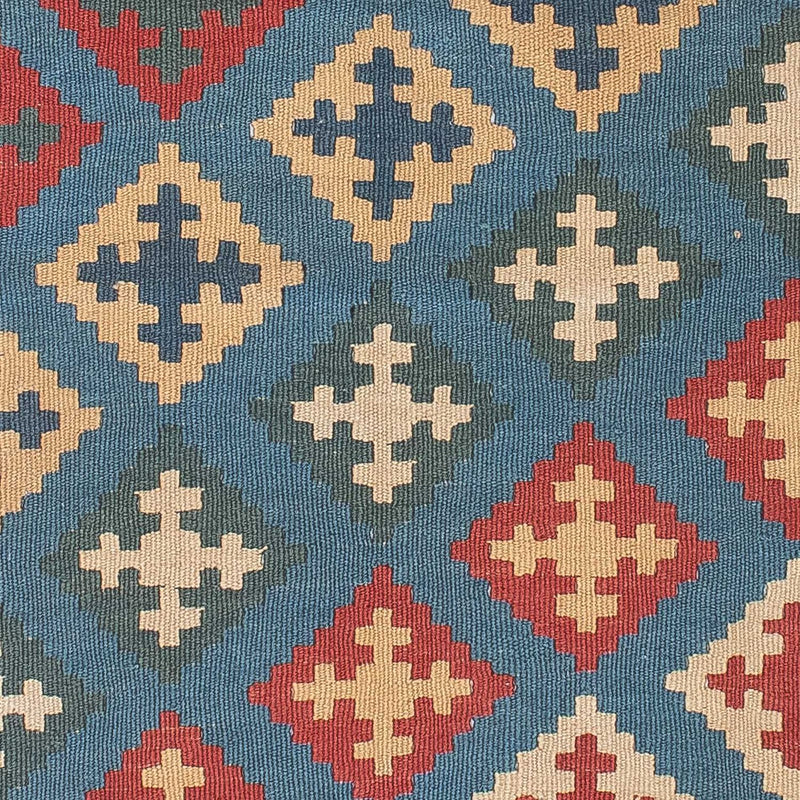 Tapis Kelim - Oriental - 178 x 128 cm - bleu