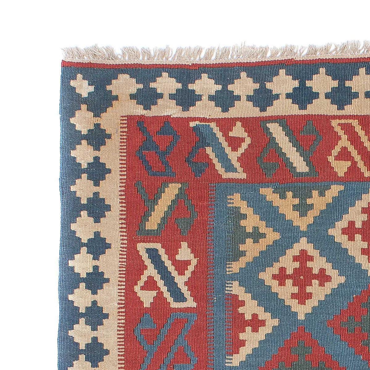 Tapis Kelim - Oriental - 178 x 128 cm - bleu