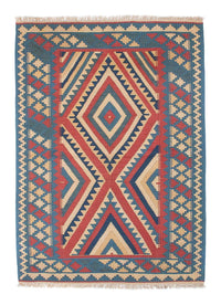 Tapis Kelim - Oriental - 155 x 117 cm - bleu