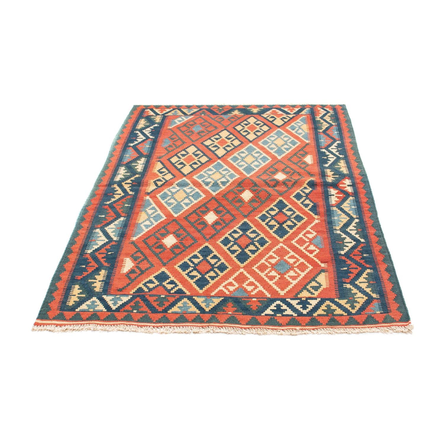 Tapis Kelim - Oriental - 156 x 105 cm - rouille