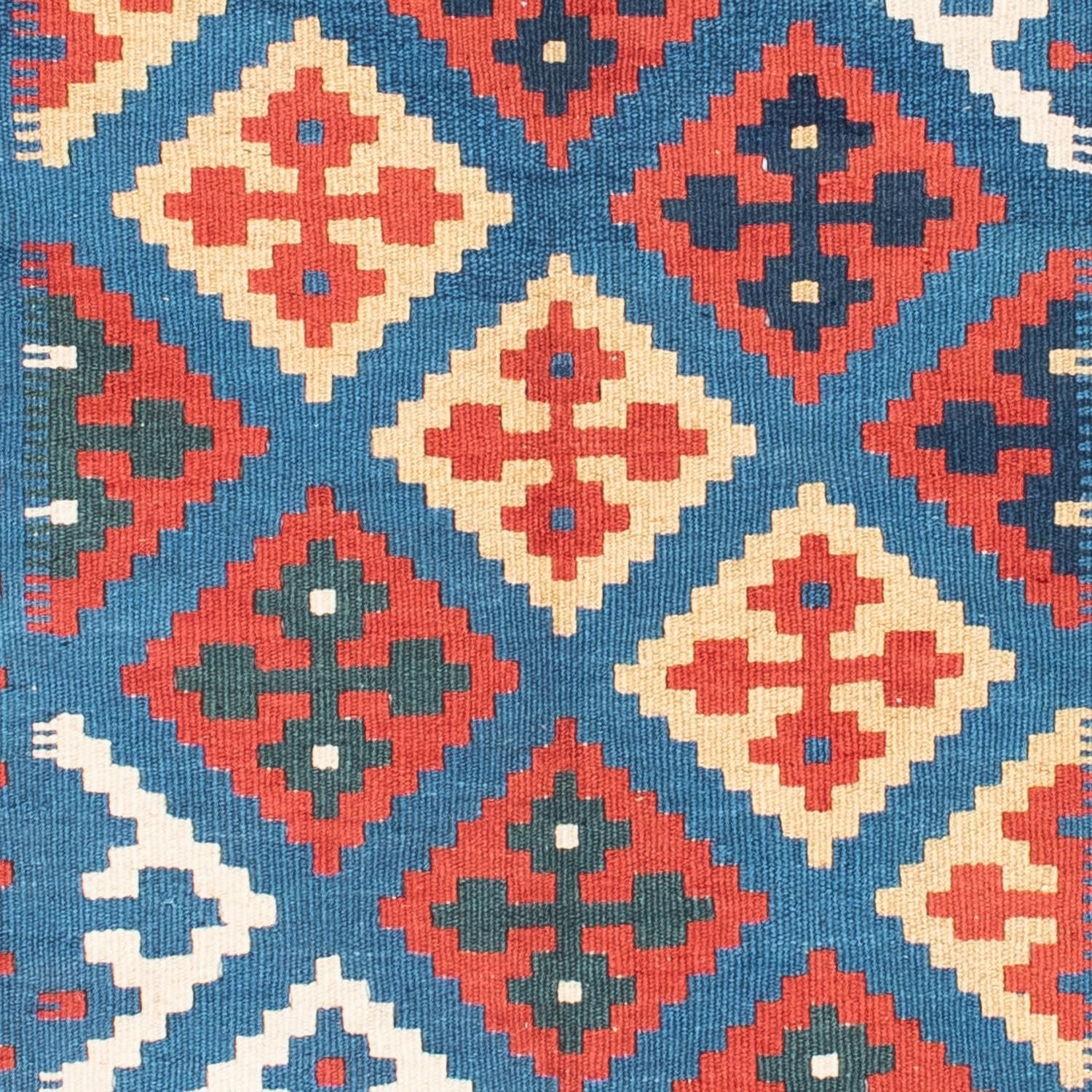 Tapis Kelim - Oriental - 188 x 122 cm - bleu