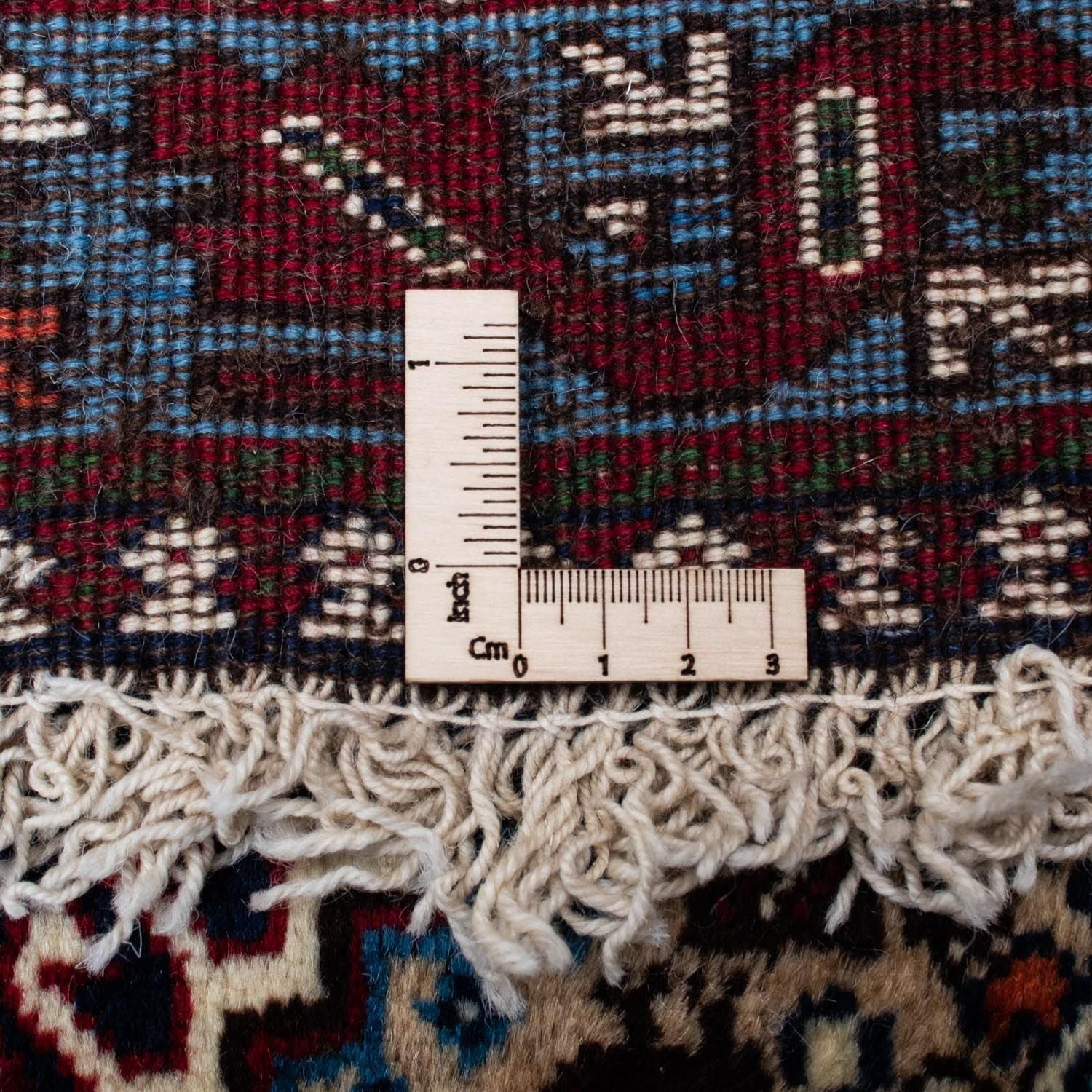 Tapis de couloir Tapis persan - Nomadic - 580 x 83 cm - bleu foncé