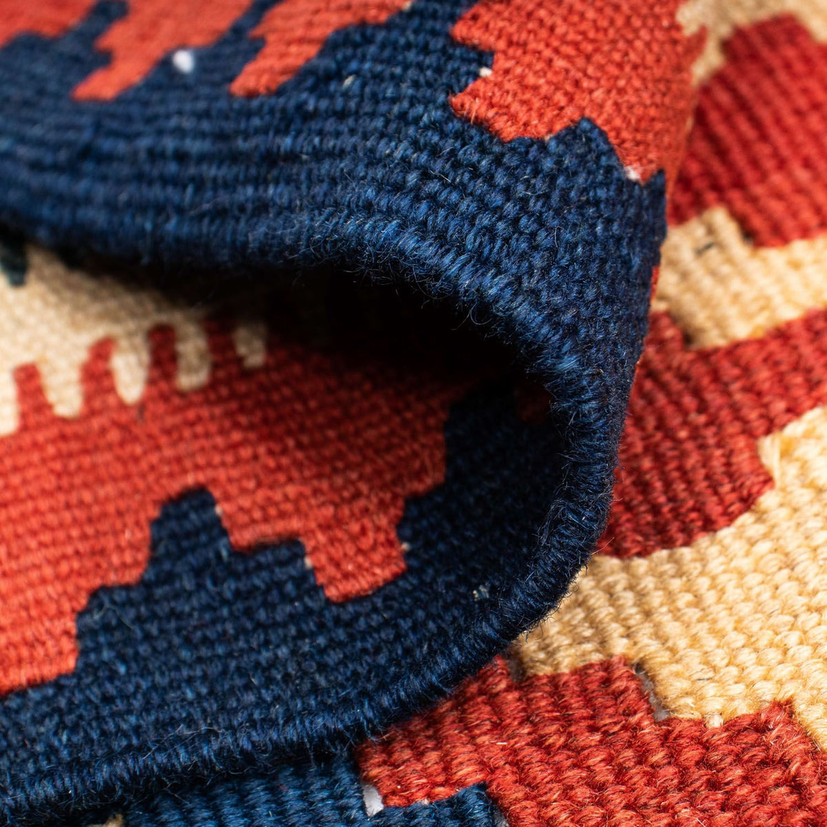 Tapis Kelim - Oriental - 160 x 112 cm - rouge