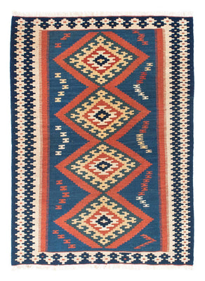 Tapis Kelim - Oriental - 143 x 108 cm - bleu