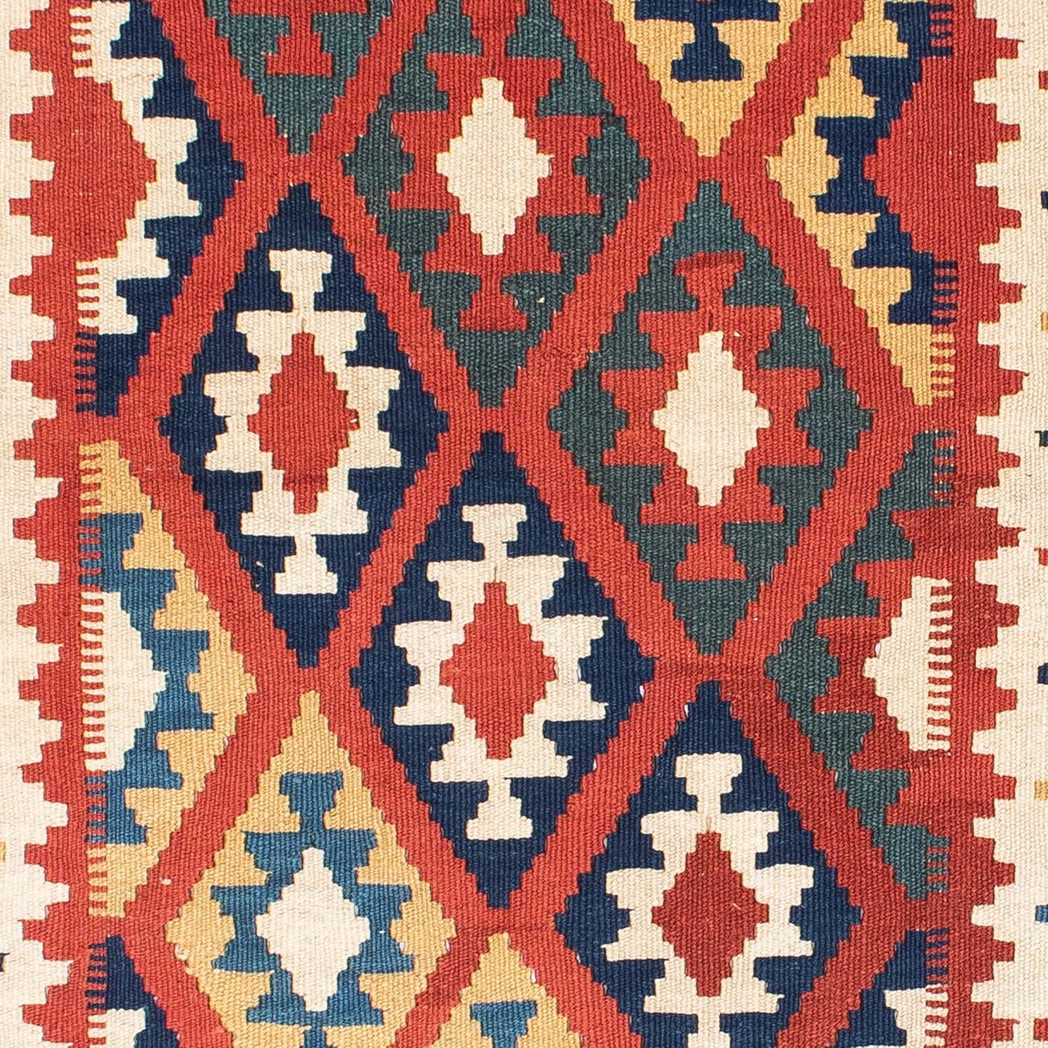 Tapis Kelim - Oriental - 145 x 100 cm - rouge