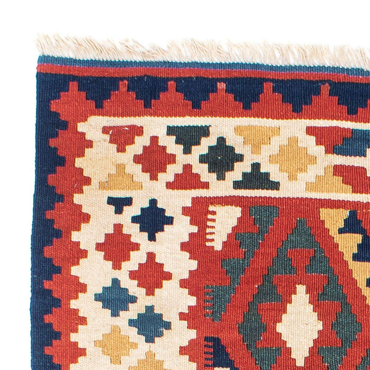 Tapis Kelim - Oriental - 145 x 100 cm - rouge