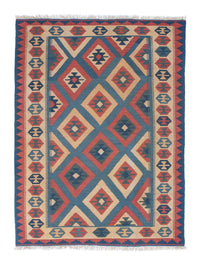 Tapis Kelim - Oriental - 172 x 125 cm - bleu