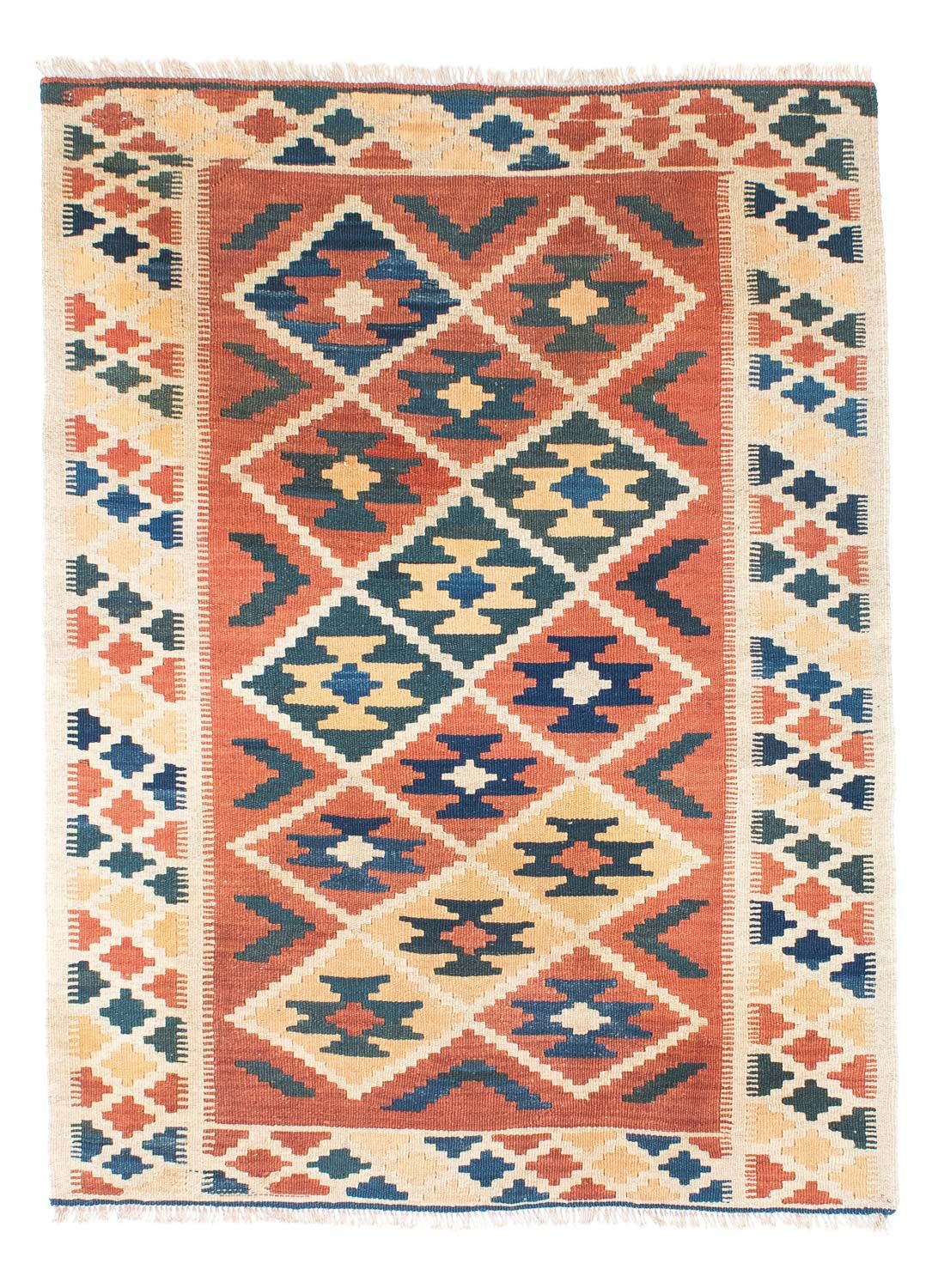 Tapis Kelim - Oriental - 148 x 106 cm - marron