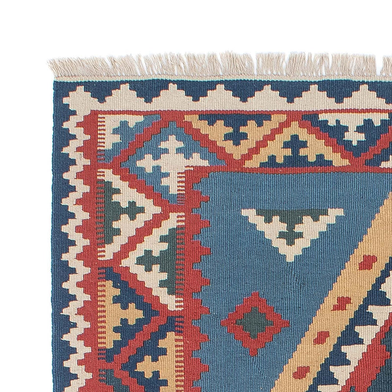 Tapis Kelim - Oriental - 183 x 121 cm - bleu