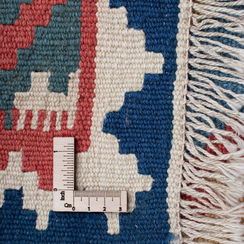 Tapis Kelim - Oriental - 183 x 121 cm - bleu